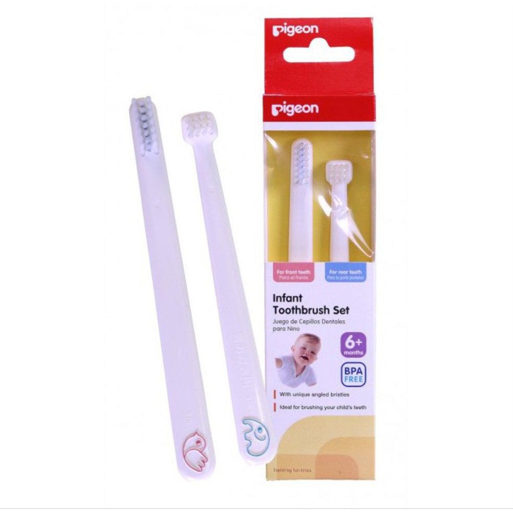 Pigeon Infant Toothbrush Set