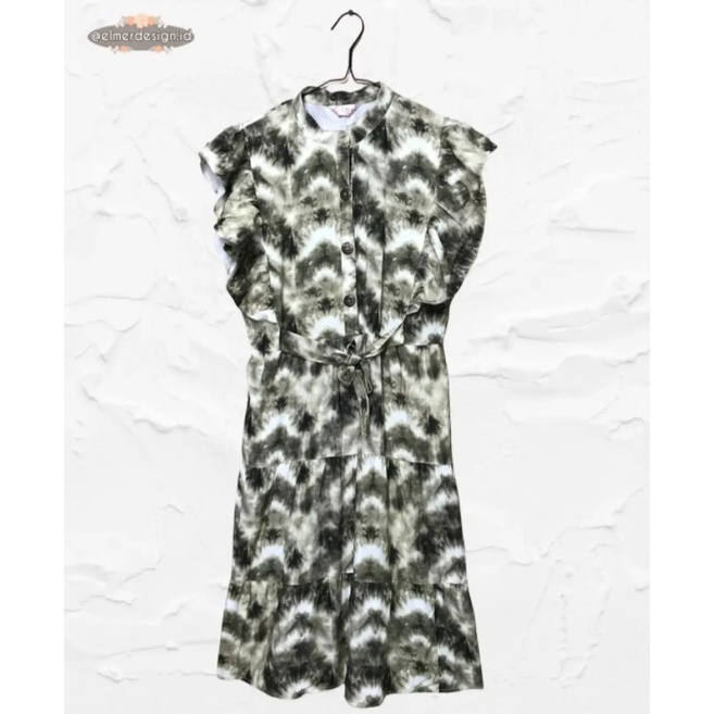 Dress Lengan Pendek | Dress Pendek | Dress Tiedye