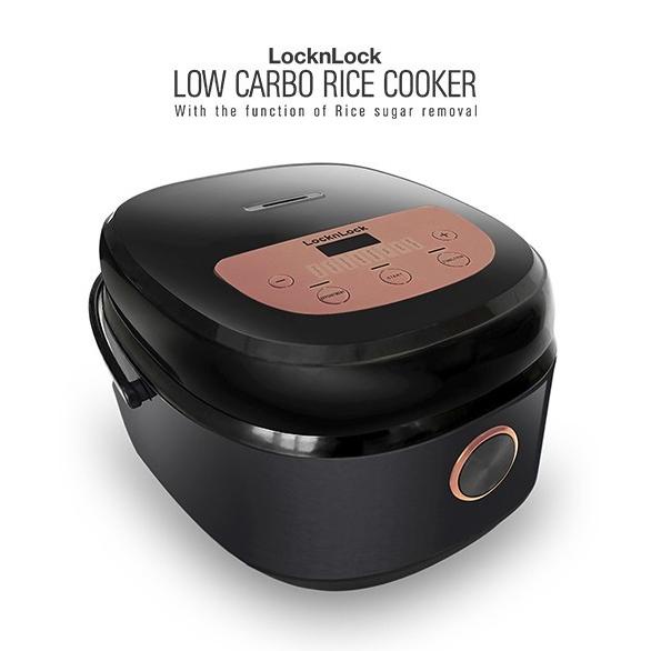 Lock N Lock Low Carbo Rice Cooker / Low Sugar / Garansi