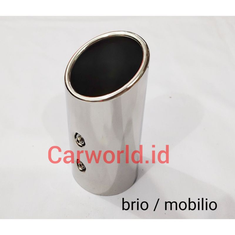 Muffler Cover Buntut Knalpot Brio Mobilio