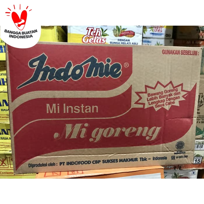 

Jual Indomie Goreng 1 Dus / 40 Bungkus / Bks / Pcs / Mi Instan Grosir Mie