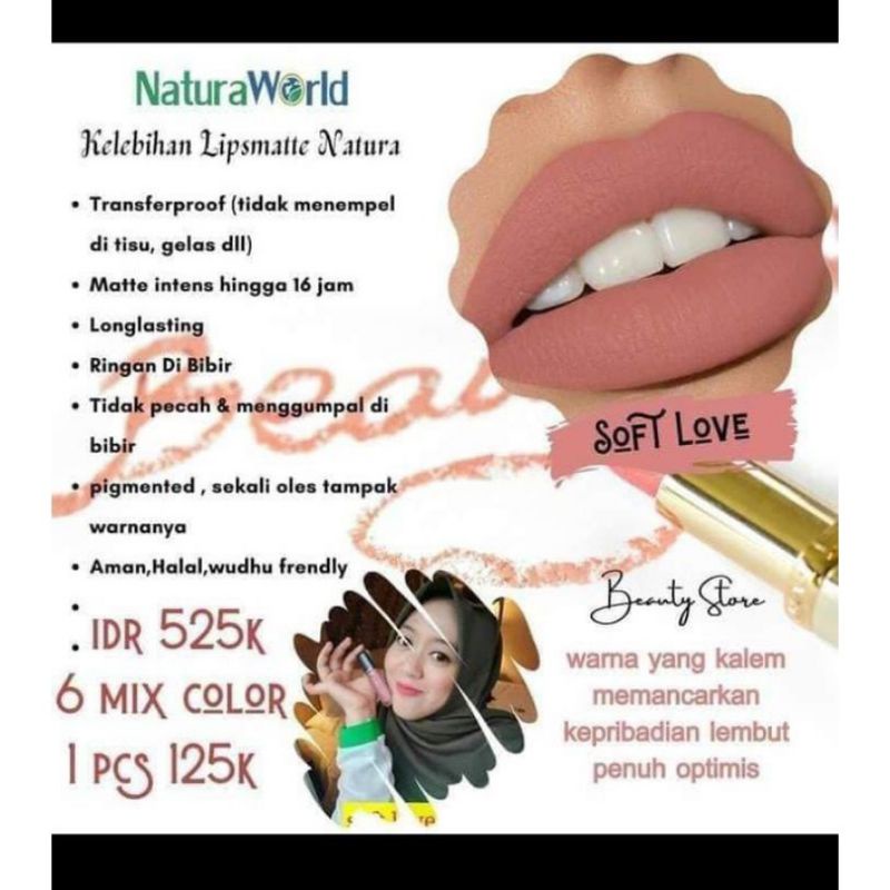Lipmatte (soft love) naturaworld