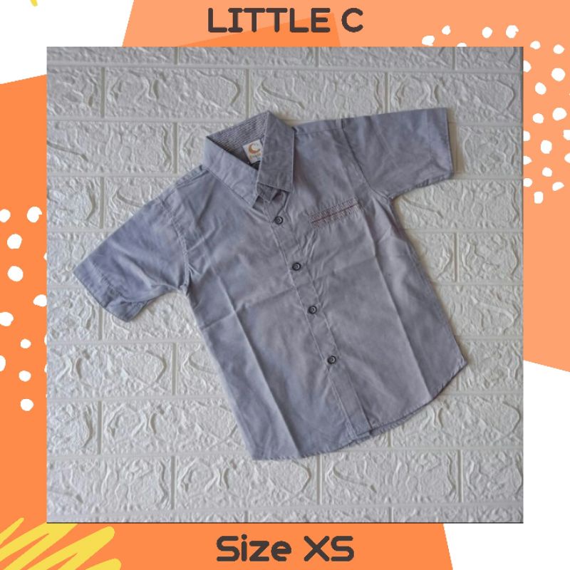 kemeja anak little M / kemeja anak branded / kemeja little M