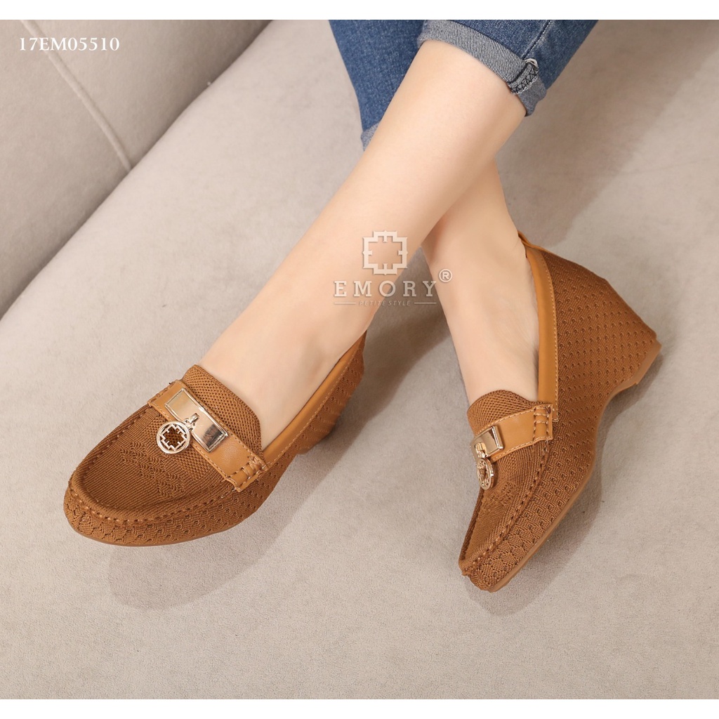 6.6 SALE &gt; EMORY Samaya Sepatu Wanita Wedges #17EMO5510