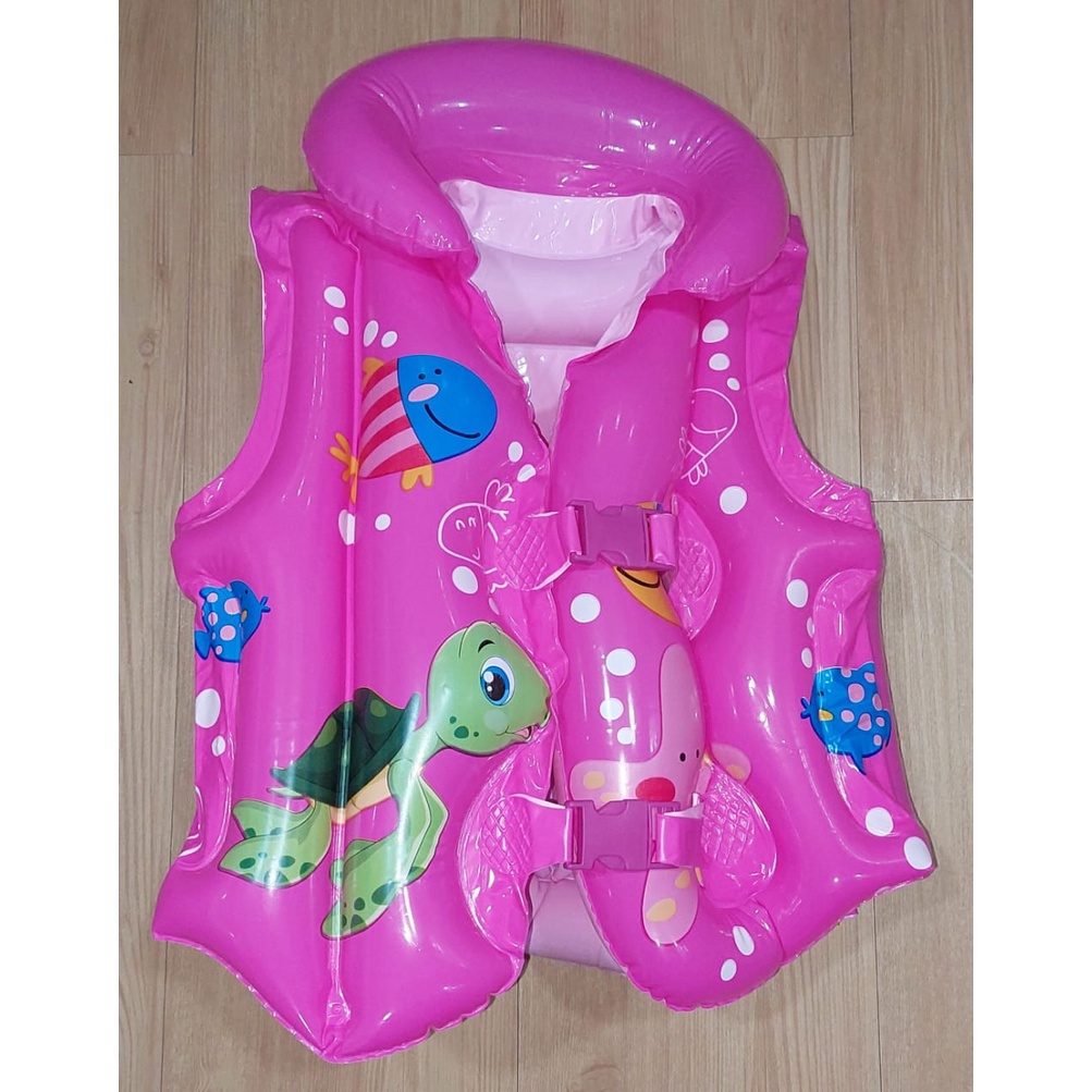 60cm Swim Vest Karakter Rompi Pelampung Renang Anak 9-12Thn Sz XL 0747