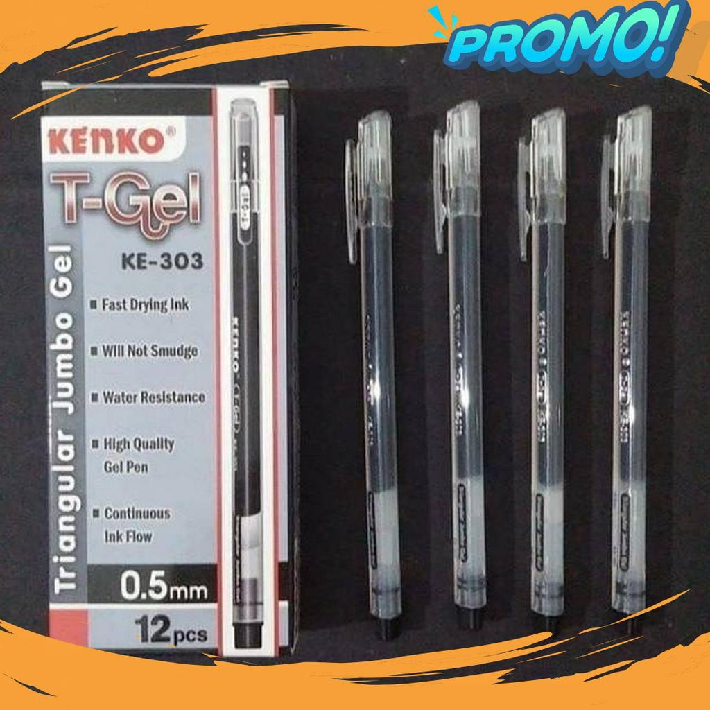 

READY STOK Pulpen Tgel Kenko KE33 Triangular Jumbo gel