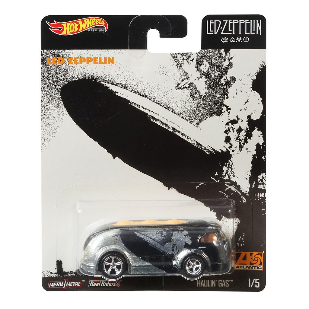 Diecast Hot Wheels HAULIN Led Zeppelin Pop Culture HW Retro Entertainment Hotwheels Mobil Mainan