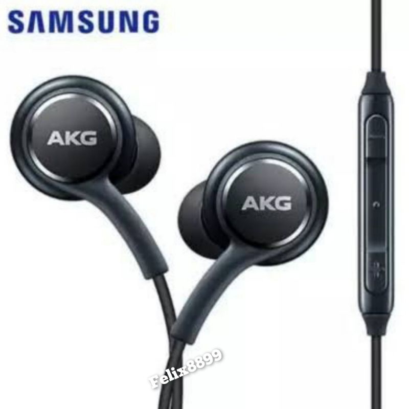 HANDSFREE HEADSET EARPHONE SAMSUNG AKG S8 S9 S8+ S9+ S8 PLUS S9 PLUSS S10 S10E S10 LITE S10+ S10 PLUS ORIGINAL