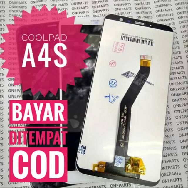 LCD TOUCHSCREEN COOLPAD A4S CHINA MOBILE /M760 FULLSET