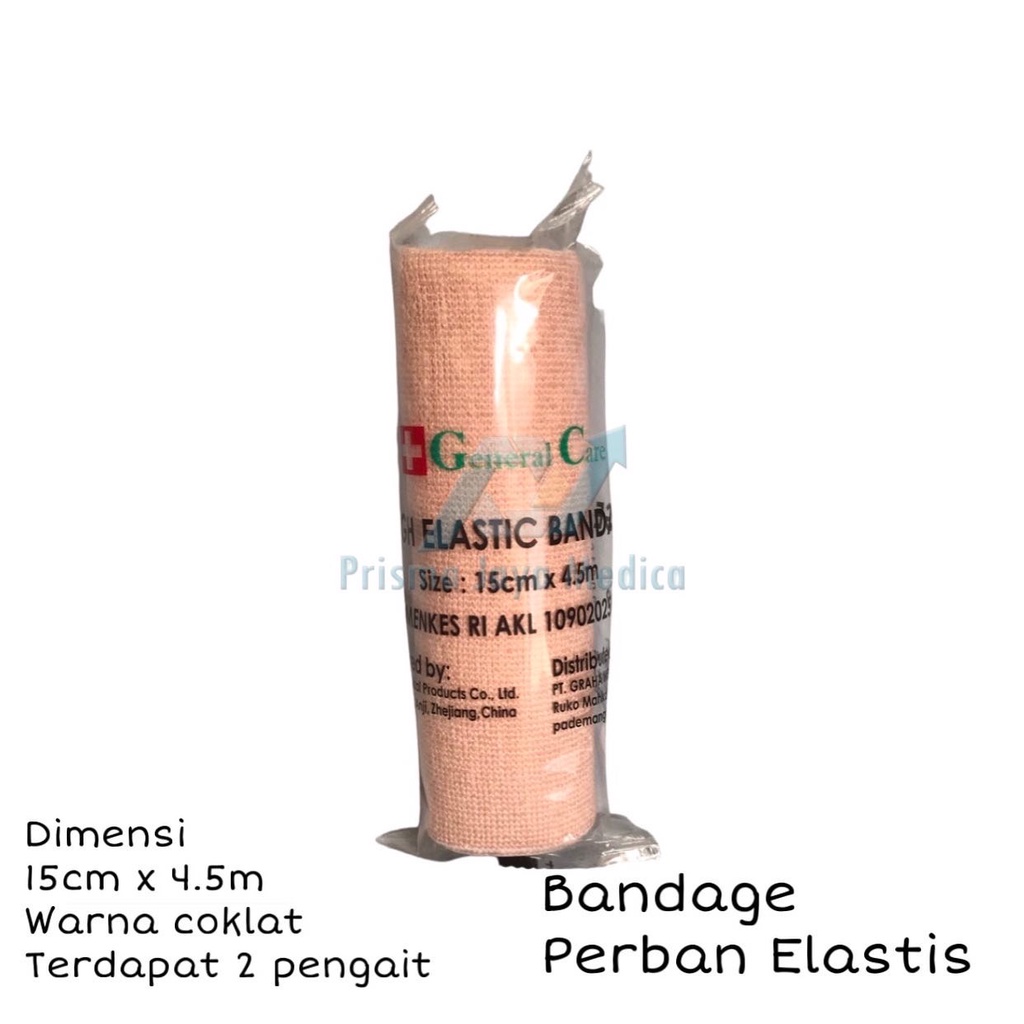 Perban Elastis 6 inch 15cm x 4.5m | Bandage Patah Tulang