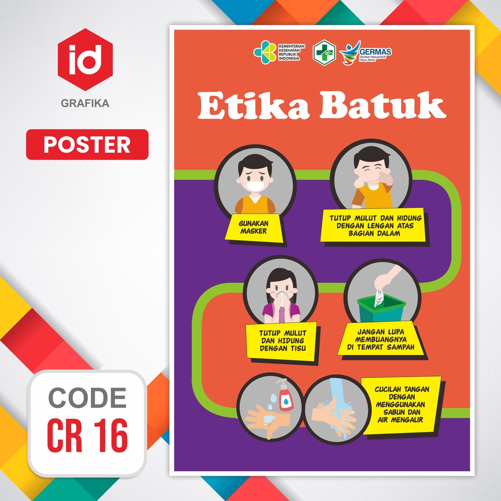 

Poster Kesehatan || Poster Etika Batuk || Poster Corona || Poster Covid-19