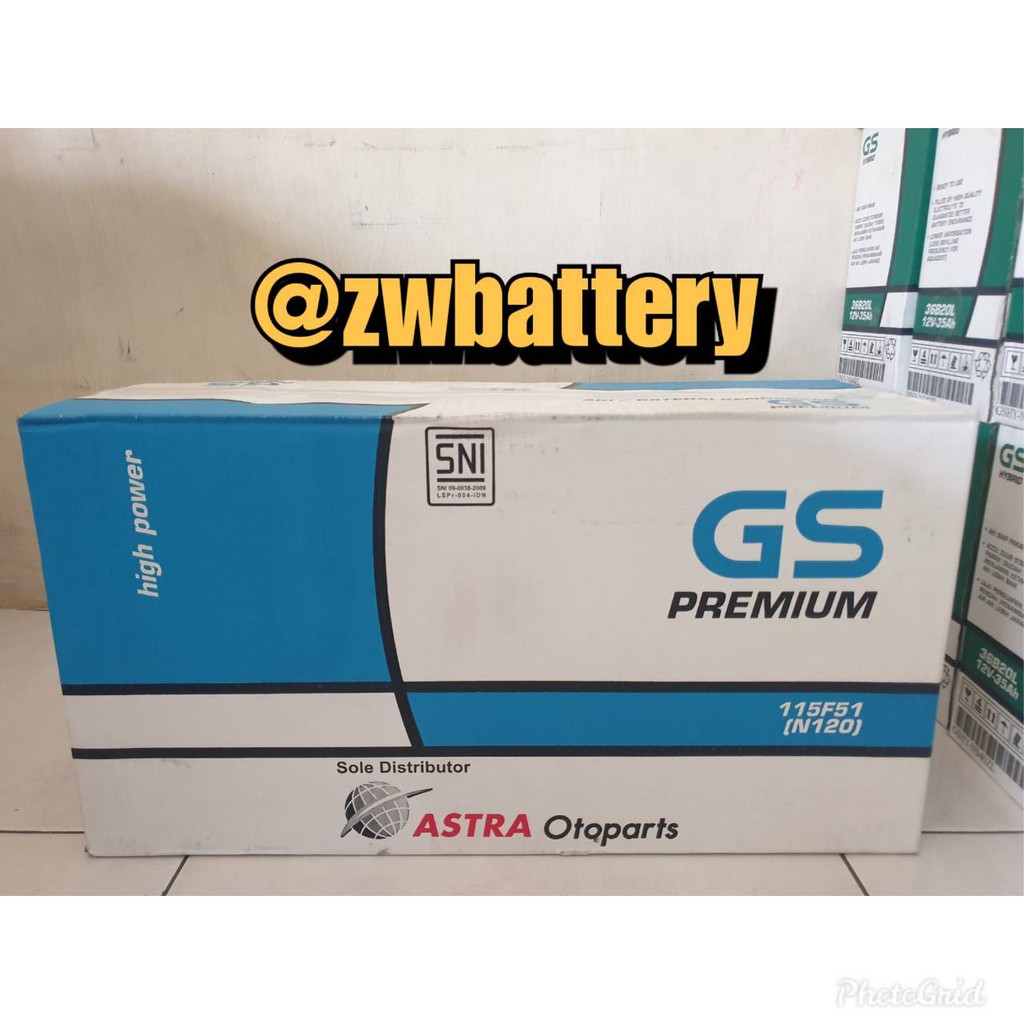 AKI TRUCK GS PREMIUM ASTRA N120 / 115F51 12V / 120Ah