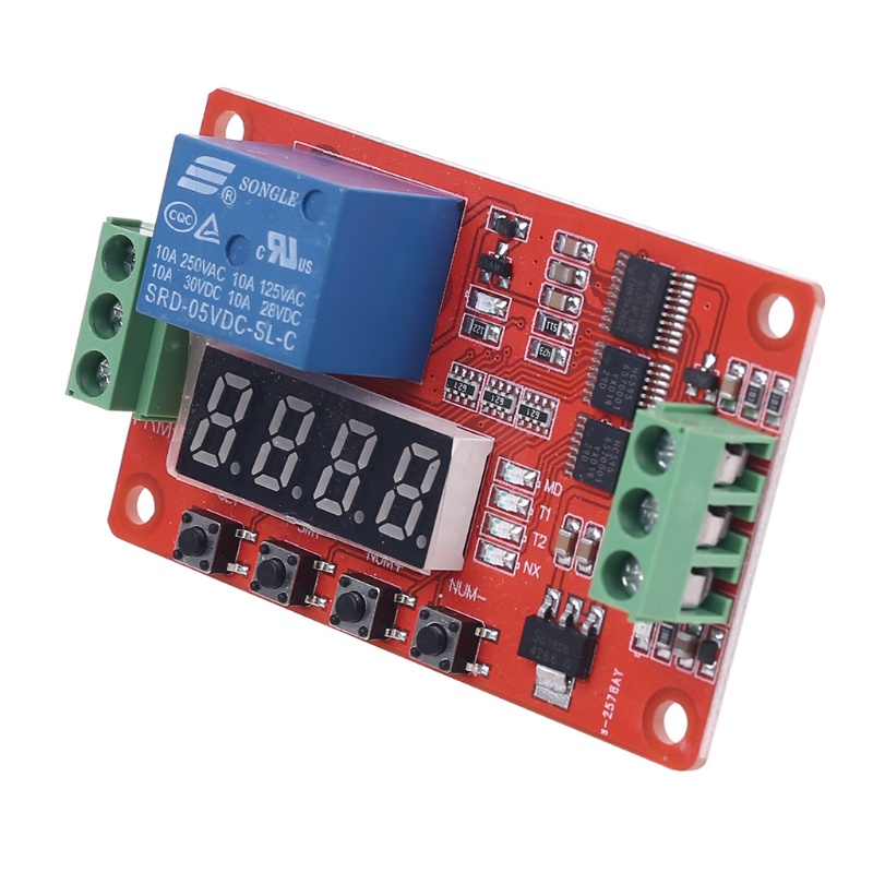 Btsg FRM01 Untuk Dc5 /12/24V 1channel Modul Relay Multifungsi Loop Delay Timer Swit