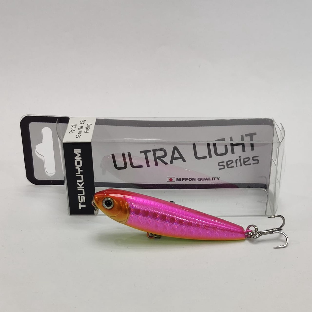 

Tomigo Tsukuyomi Pencil 55 mm 3.5 gram Pink Gold