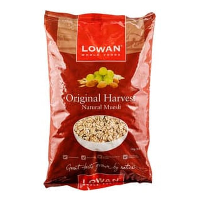 

Berkualitas Lowan Natural Muesli - Original Harvest 1 Kg Diskon