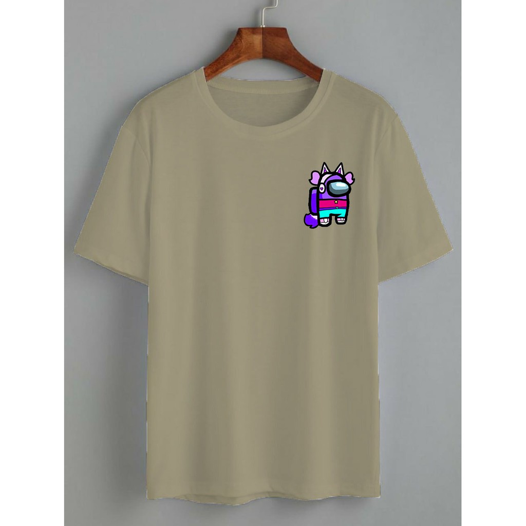 KAOS KARAKTER ANIME PURPLE / KAOS ANIME / COMBED PREMIUM