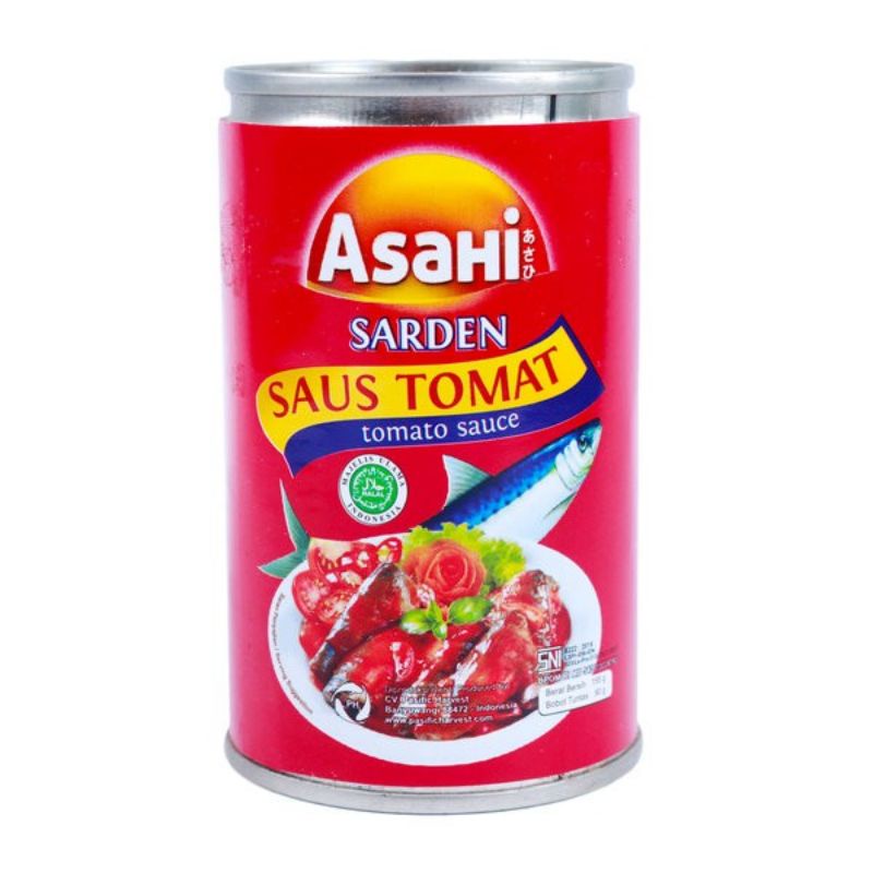 

ASAHI SARDEN SAUS TOMAT 155g