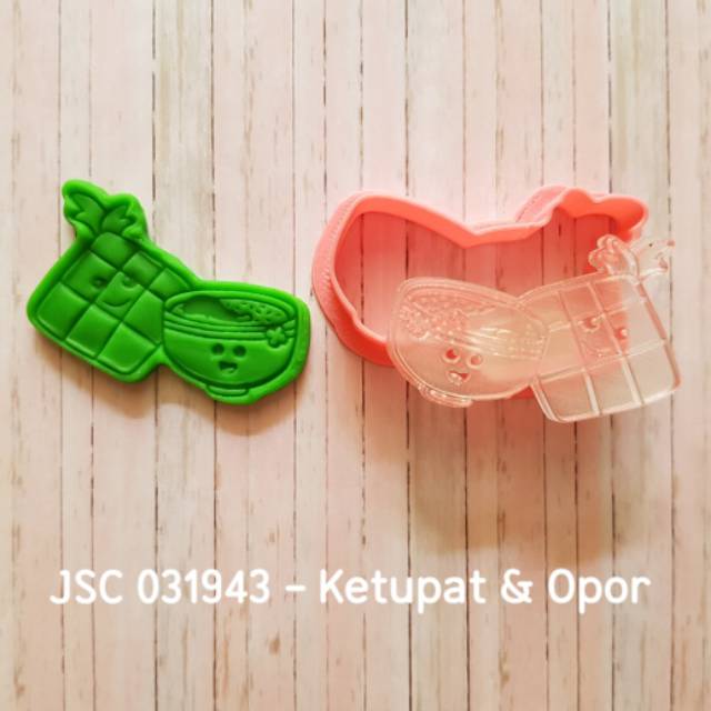 Cookie cutter Lebaran KETUPAT & OPOR