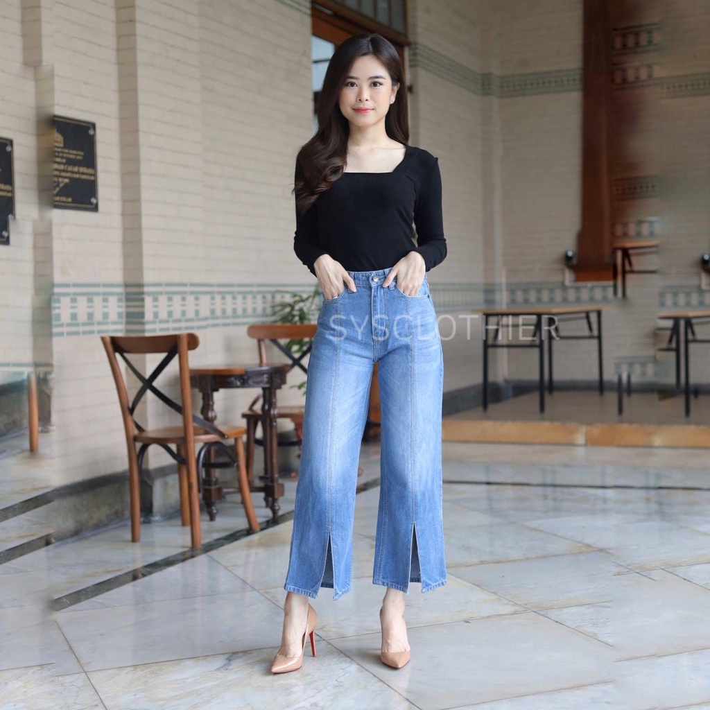 CELANA JEANS WANITA BF SHERINA SERIES-SYSCLOTHIER