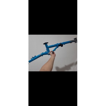 Frameset fnhon Gust Discbrake Disc Limited Edition Blue Grey