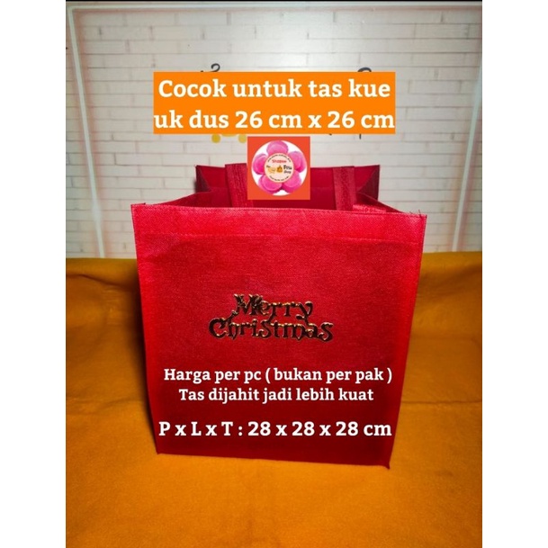 

Tas Kain Bingkisan Souvenir Kantong Polos Tenteng 28 Merry Christmas