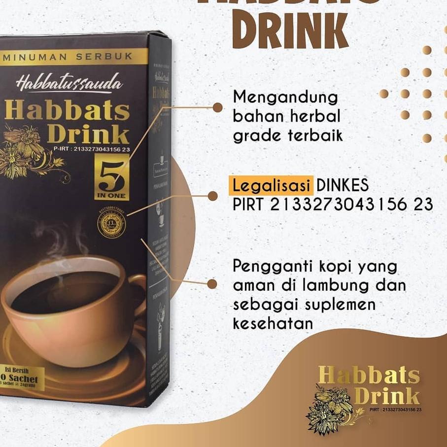 

❤[PROMO ⚡ALE!!!]❤ Habbats Drink 5 in 1 Habbatussauda Habatusauda prodak terlaris