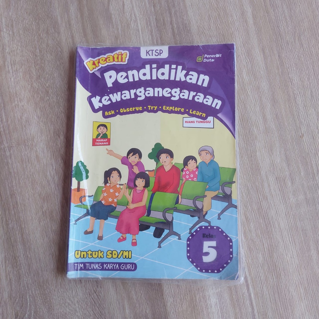 

Buku Kreatif Pendidikan Kewarganegaraan untuk SD/MI kelas 5