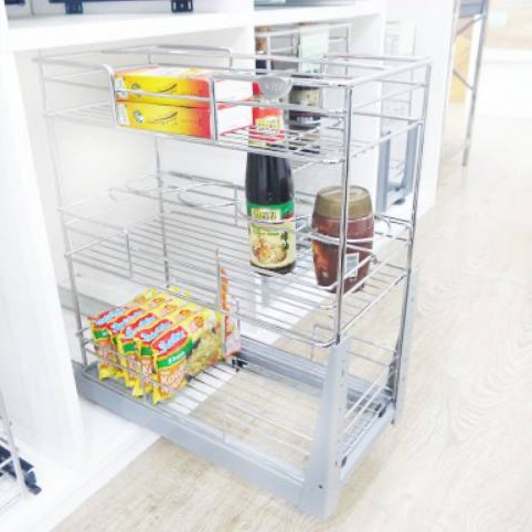 Rak bumbu dapur rack Botol 3 Tingkat serbaguna tiga susun holder