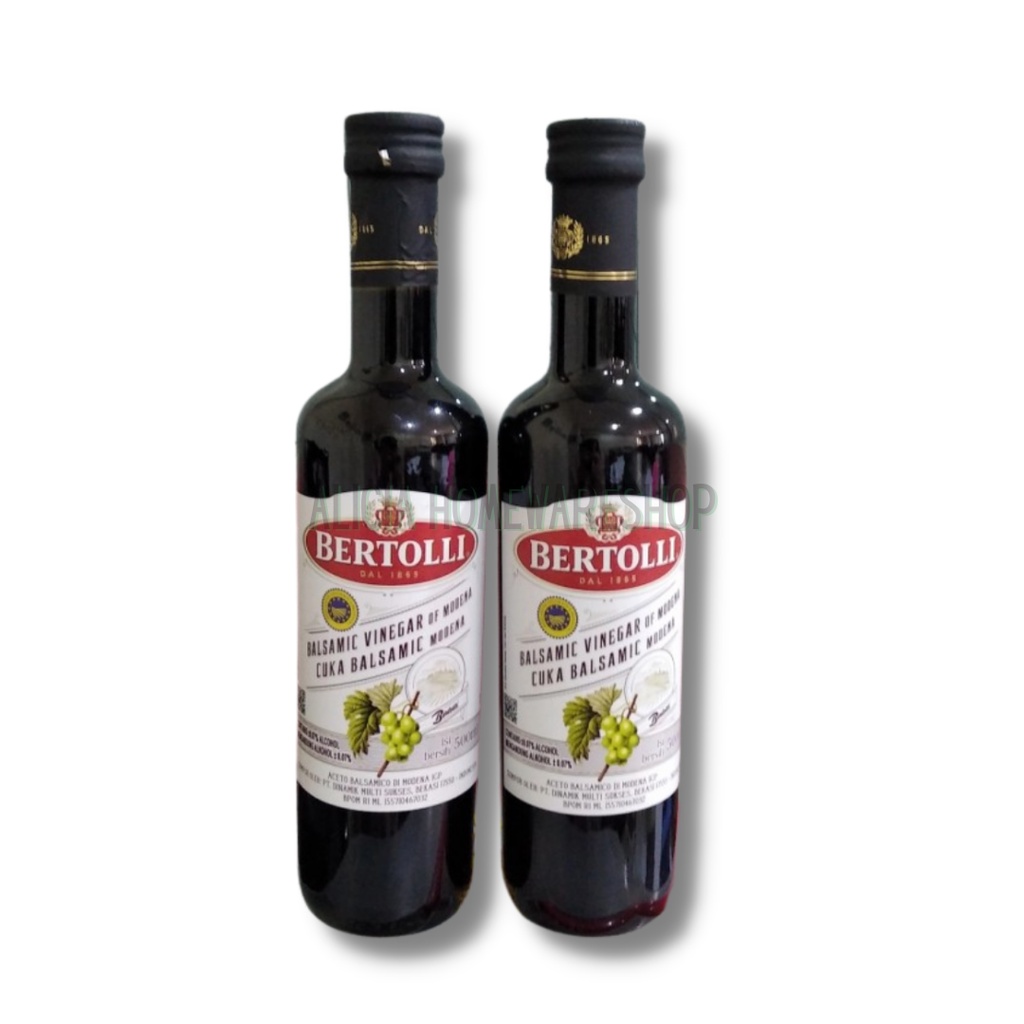 Bertolli Balsamic Vinegar of Modena 500ml (Cuka Makanan)