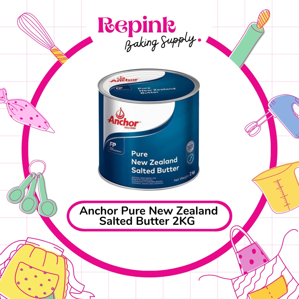 

Anchor Pure New Zealand Salted Butter 2KG | INSTANT/SAMEDAY ONLY!