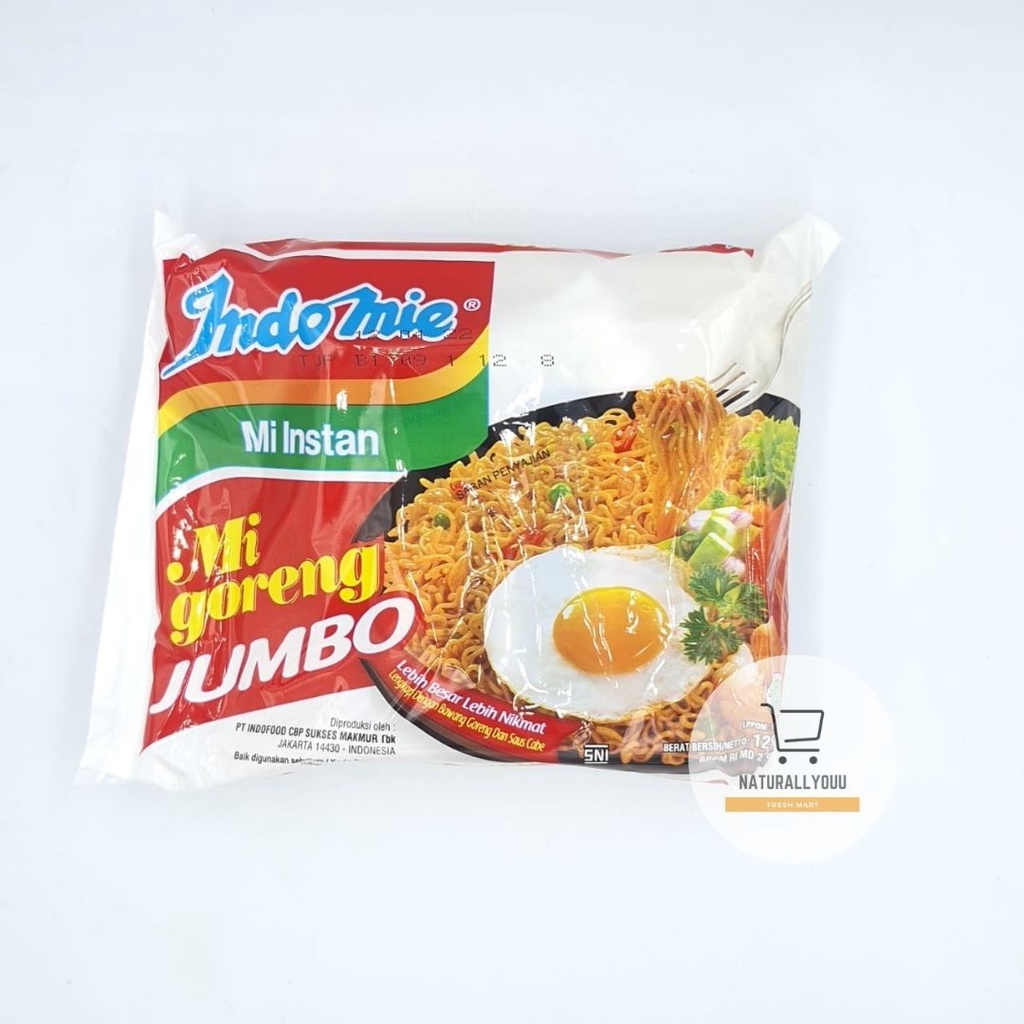 Indomie Goreng Jumbo 129Gr Mie Instant