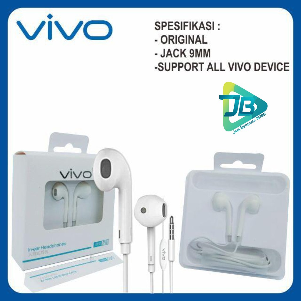 BM044 R11 Handsfree Headset Hf earphone Oppo dan Vivo packing original  Superbass +mic JB2441