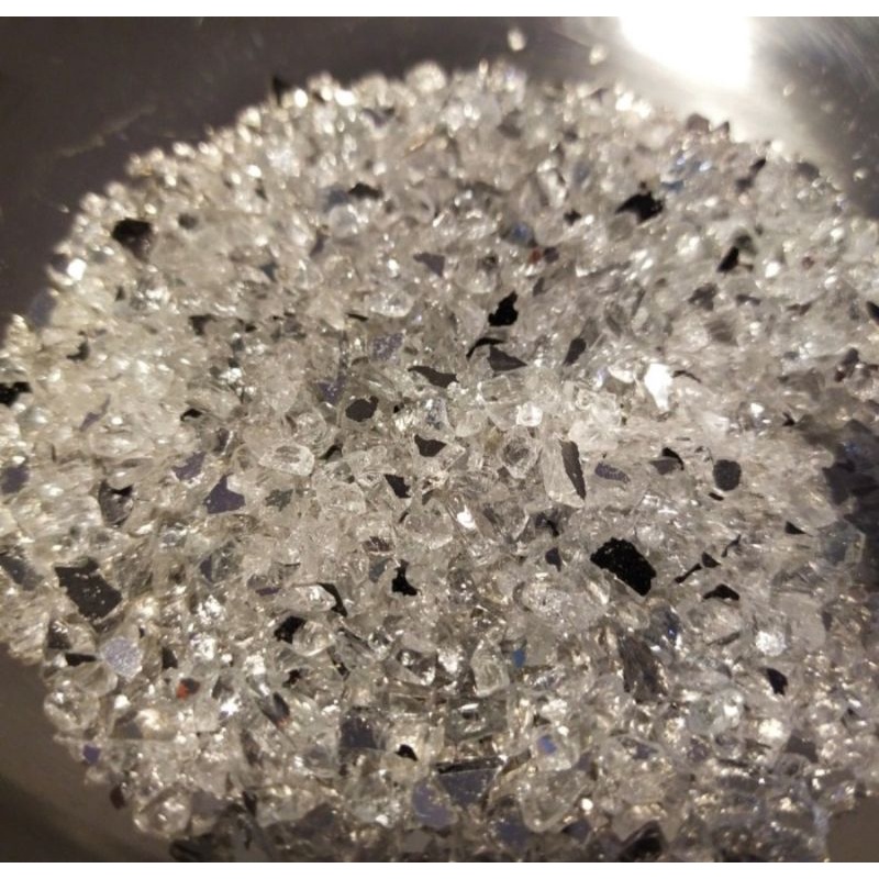 Dekorasi Mozaik Pecahan Kaca Tidak Tajam