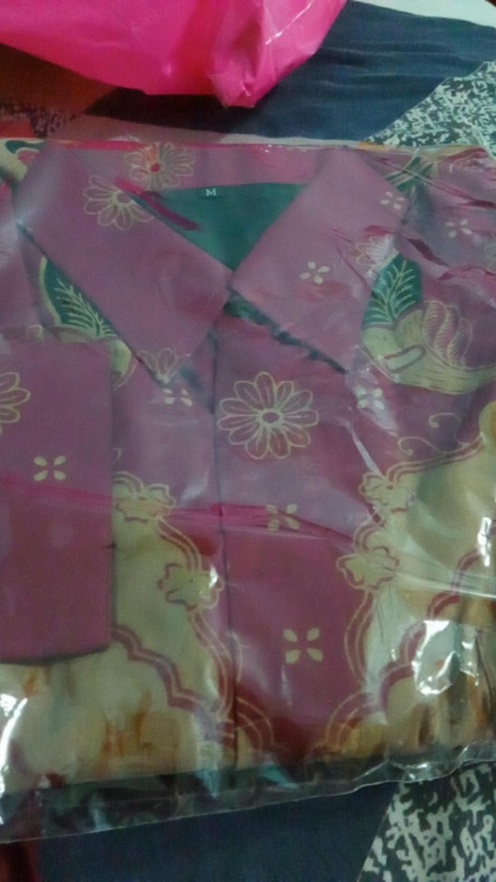 Panji Lesmono Marun Kemeja Batik Solo Lengan Panjang Sm Atasan Modern Premium Hanung Suket Segoro