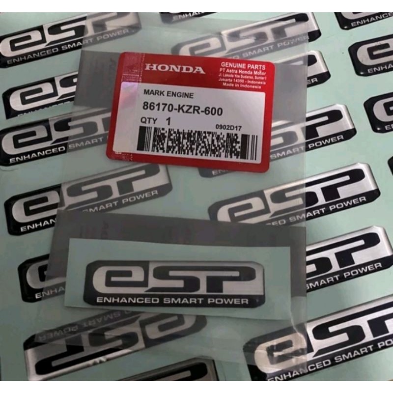 EMBLEM Stiker Logo Timbul 3D Honda ESP Beat Street K1A-ESP-Genio ADV 150 CB 150 CBR 150 250-Scoopy E
