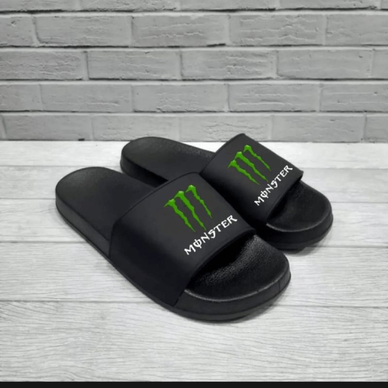 Sandal Slide Pria Monster Sandal Karet