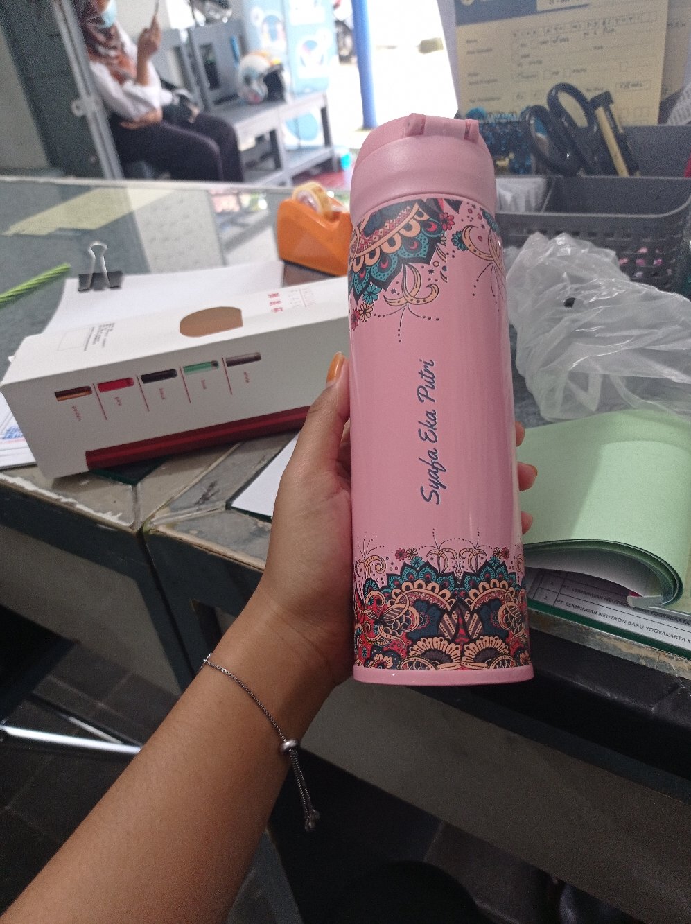 Twin Digital Tumbler Custom Botol Minum Stainless 500ml Print Uv - Niagara Print