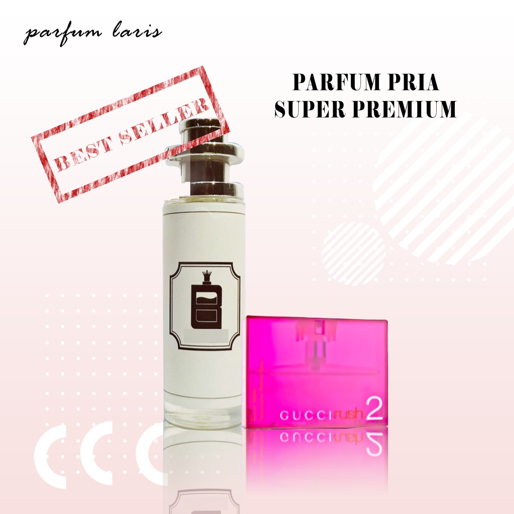 BEST SELLER  PARFUM LARIS WANITA SUPER PREMIUM GUCCI RUSH 2 FOR WOMEN - INSPIRED - BEST SELLER