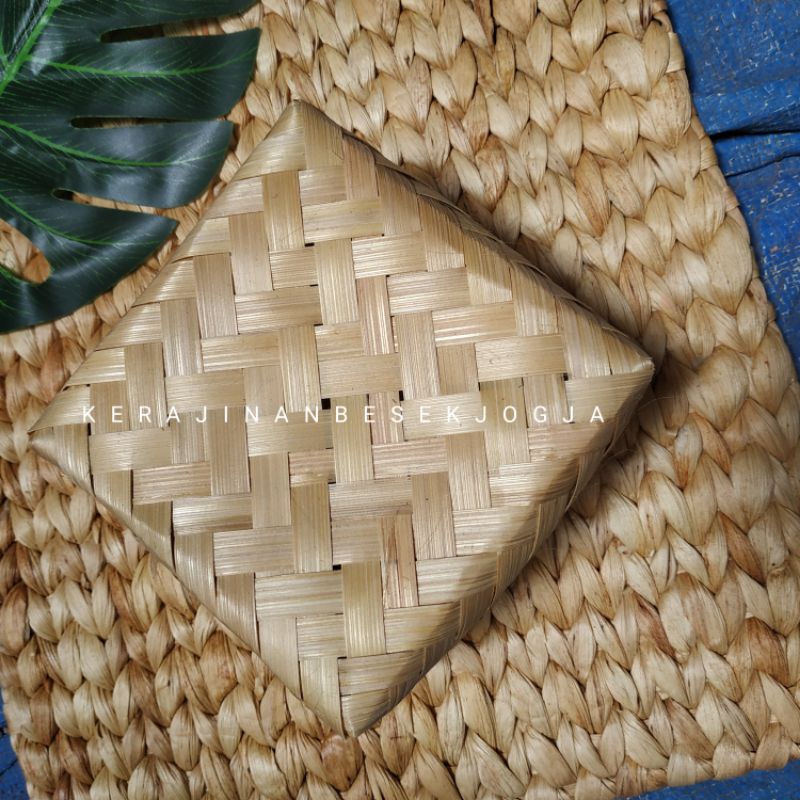 BESEK KECIL NATURAL 12CM | besek murah besek enamel besek kekinian besek rustic jogja besek souvenir