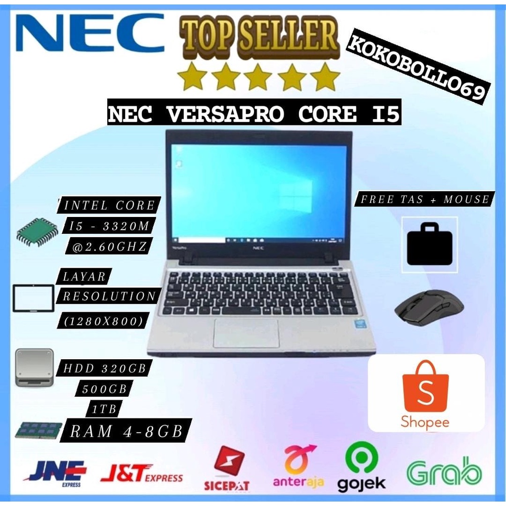 LAPTOP NEC VERSAPRO CORE I5