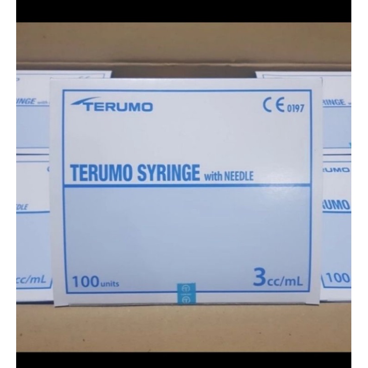 Spuit Terumo 3cc / Syringe Terumo 3ml / Suntikan Terumo 3cc