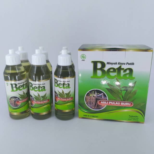 Minyak Kayu Putih BETA - Asli Maluku - 60ml/isi 6 botol (FREE Bubblewrap & Styrofoam)