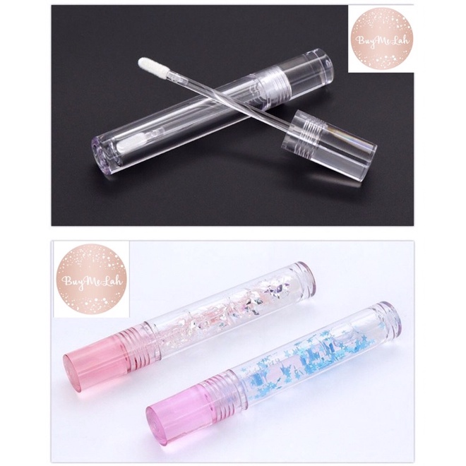 4ml Botol Kosong Lip Gloss Bening Jernih/lip cream/travel bottle