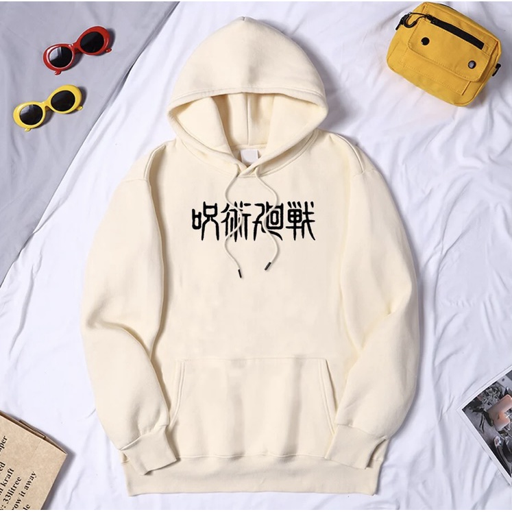 Sweater Hoodie Anime JUJUTSU KAISEN II JUJUTSU KAISEN ANIME Jumper Hoodie II Sweter Oblong Topi Sz M - XL ( Pria &amp; Wanita / Anak &amp; Dewasa )