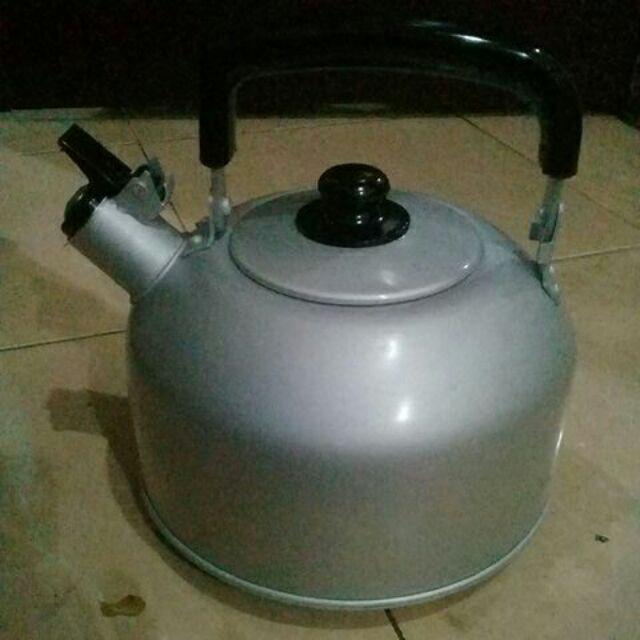 Maspion Teko Bunyi Nasional 22 Aluminium - Silver