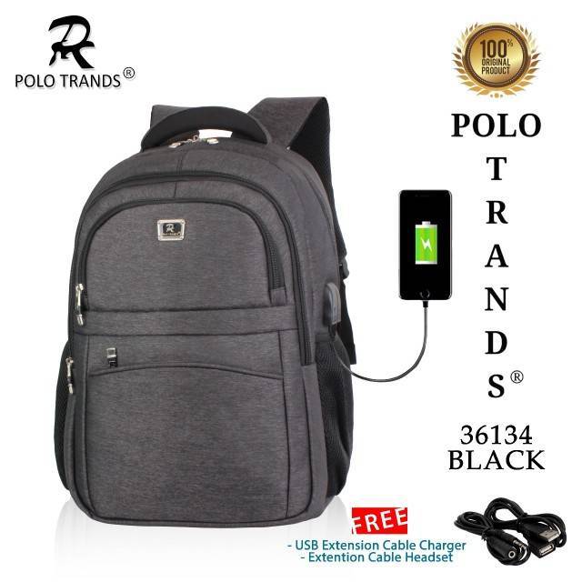 BAG/TAS RANSEL/PUNGGUNG IMPORT/BATAM PRIA/WANITA BRANDED/LAPTOP/ POLO TRANDS 36134