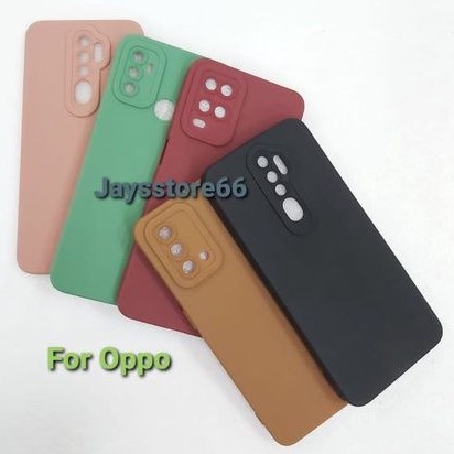 Case ProCamera Soft Matte With Camera Protector 9D Oppo A5 2020 A53 2020 A54 4G A74 4G A9 2020 A95