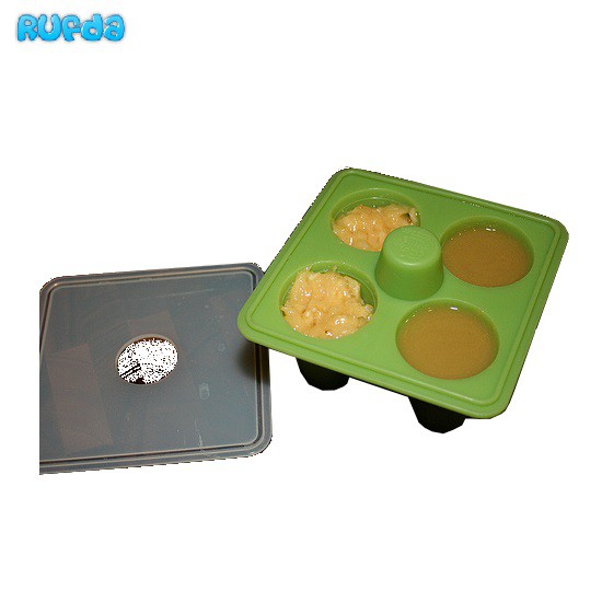 KinderVille Freezer Trays, Wadah Penyimpanan Freezer Berbahan Silicone