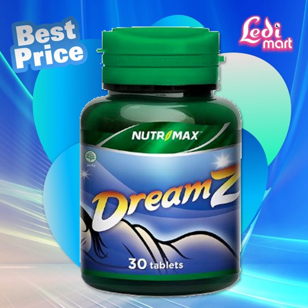 ORIGINAL Nutrimax Dreamz 30s BPOM / Nutrimax Sweet Dreams / Vitamin Susah Tidur / LEDI MART