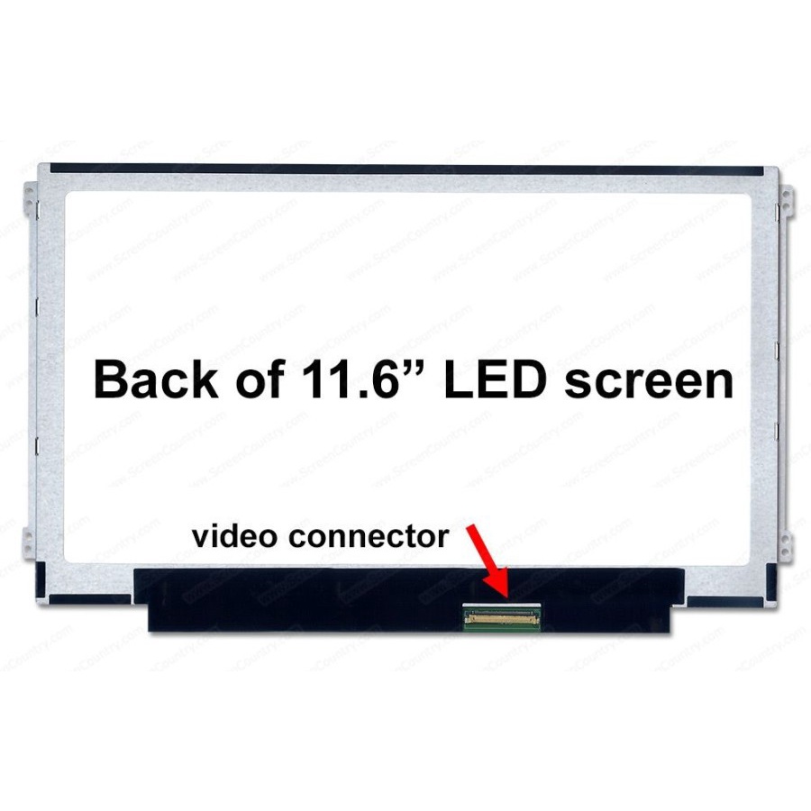 Layar LCD LED HP ELITEBOOK REVOLVE 810-G1 810-G3 Series 11.6 inch Slim-